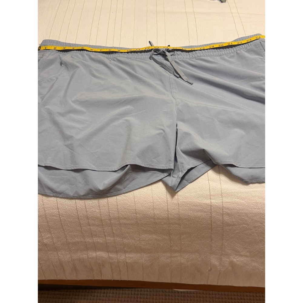 Eddie Bauer Departure Shorts Blue Smoke Womens 3X Plus Size Hiking Travel 4875 - Picture 5 of 7